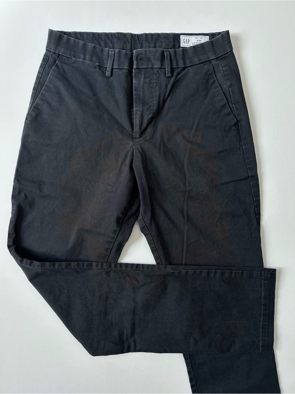 GAP Navy Men's Chino Pants - Slim Fit